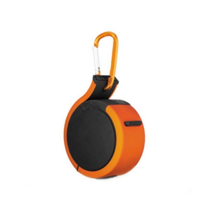 Aamina Q1 Wireless Bluetooth Speaker Subwoofers Of Outdoor (Orange) N2