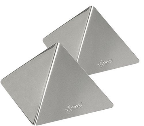 Ateco Small Stainless Steel Pyramid Mold, Set of 2