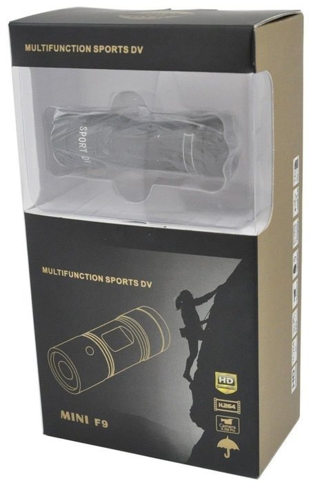 HD F9 Helmet Head Camera Waterproof Sport Action Cam Car Mini DVR Video recorder