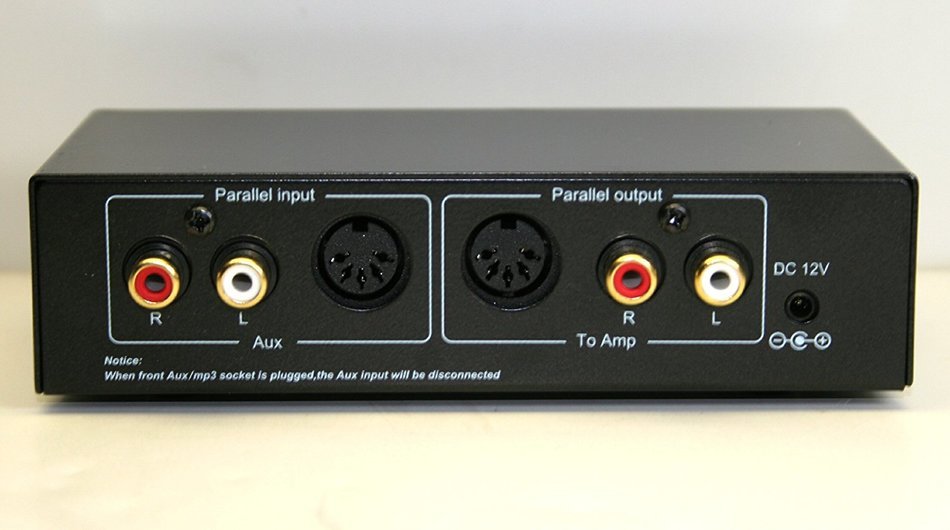 TCC TC-780LC Stereo Line Level Amp / Booster with iPod Jack; BLACK VERSION N2