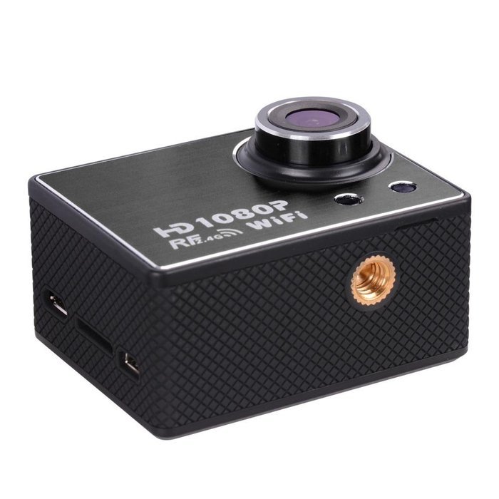 Wifi Full HD 1080P Waterproof Black Sport Camera Car Camcorder Remote Control Black N2