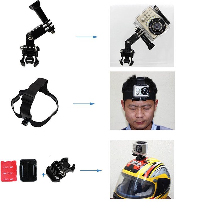 LotFancy 37-in-1 Sports Accessories Kit Bundle Attachments for Gopro Hero 5 4 3+ 3 2 1 SJ4000 SJ5000 HD Action... N3