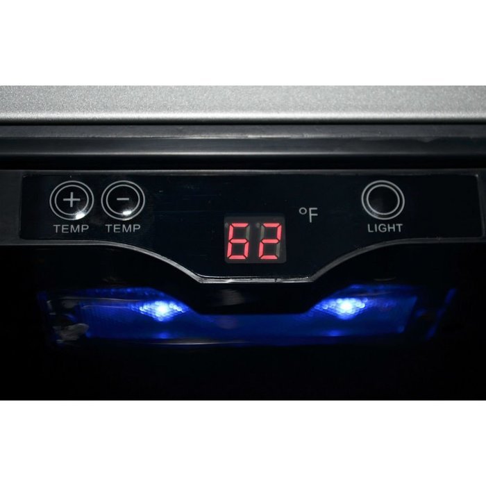 32-Bottle Wine Cooler Refrigerator Cellar Electronic Adjustable