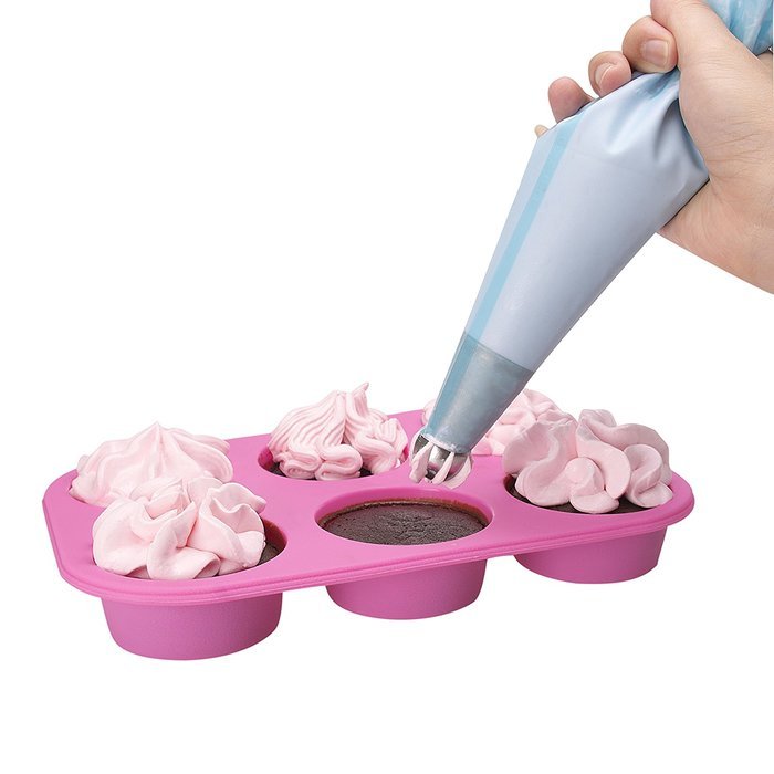 LAVAVIDA 3 Pcs Russian Piping Tips, Professional Stainless Steel Sphere Ball Icing Nozzle, Best Cake Decorating... N5