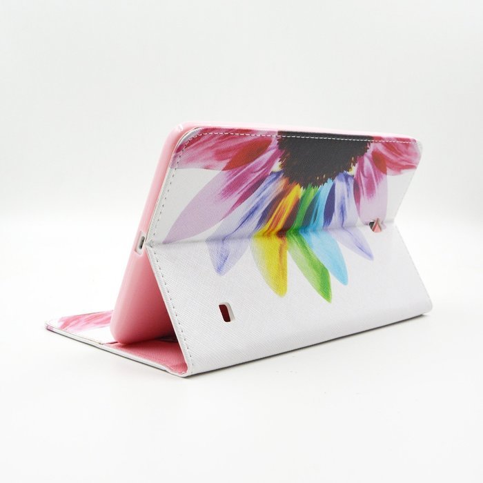 Tab 4 7.0 Case, Firefish Damage Resistance Case Premium PU Leather Wallet Card Slots Kickstand Feature Case for... N60