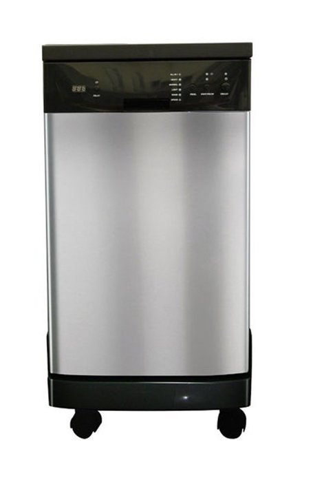 SPT SD-9241SS Energy Star Portable Dishwasher, 18-Inch, Stainless Steel N5