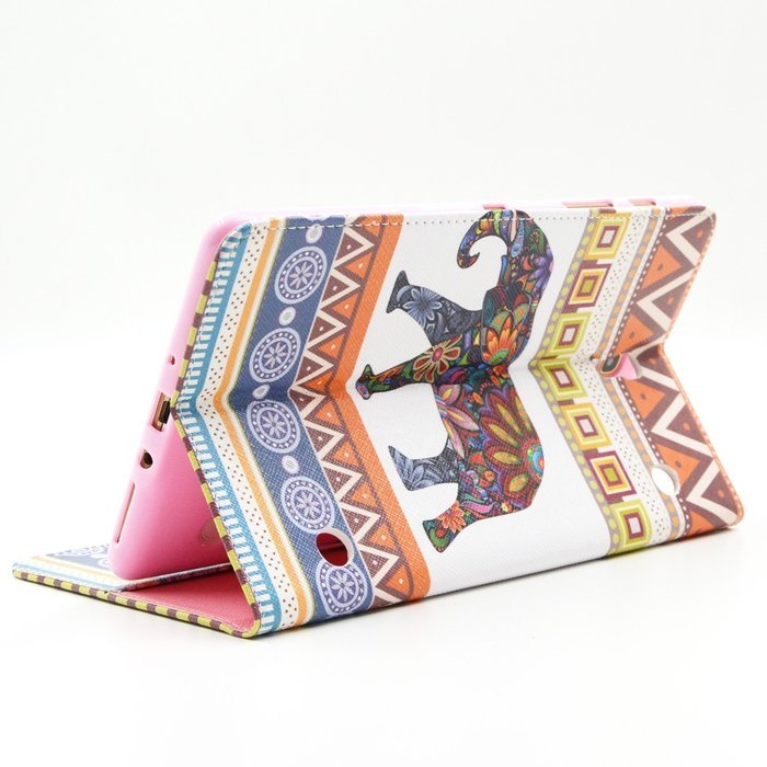 Tab 4 7.0 Case, Firefish Damage Resistance Case Premium PU Leather Wallet Card Slots Kickstand Feature Case for... N64