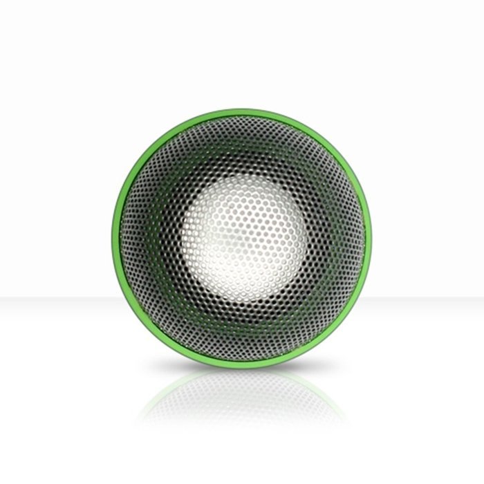 A Pair of OYO Ballo Portable Stereo Speakers, Build-in Rechargeable Battery, Neon Green N2