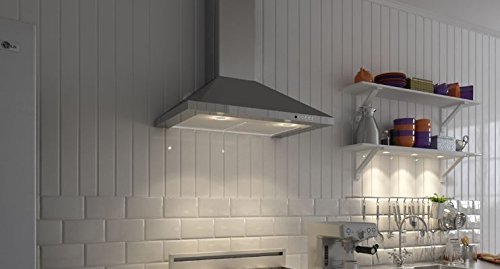 Faber CLAS36SS600-B 36" Classica Plus Canopy Range Hood, Stainless Steel, 600 CFM N4