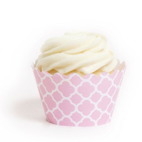 Dress My Cupcake Lavender Spanish Tile Cupcake Wrappers, Set of 12 N20
