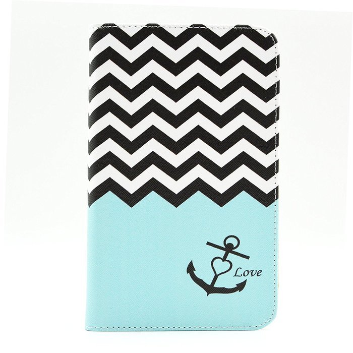 Tab 4 7.0 Case, Firefish Damage Resistance Case Premium PU Leather Wallet Card Slots Kickstand Feature Case for... N83