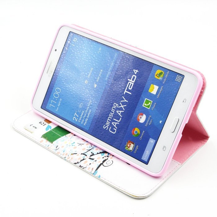 Tab 4 7.0 Case, Firefish Damage Resistance Case Premium PU Leather Wallet Card Slots Kickstand Feature Case for... N95