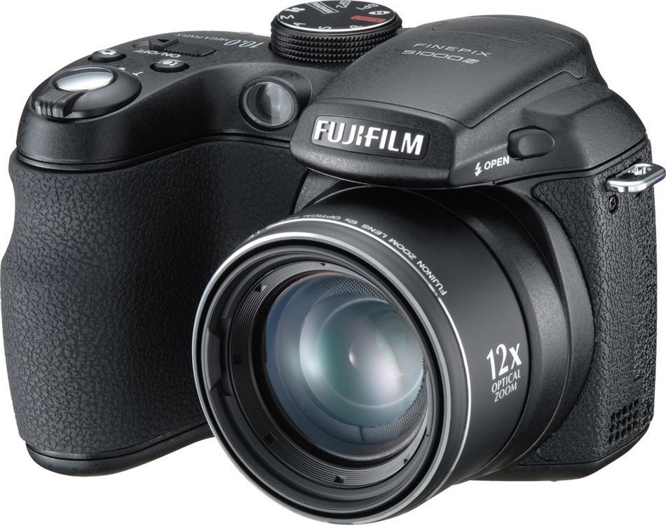 Fujifilm FinePix S Series S1000fd 10.0 MP Digital Camera - Black N2