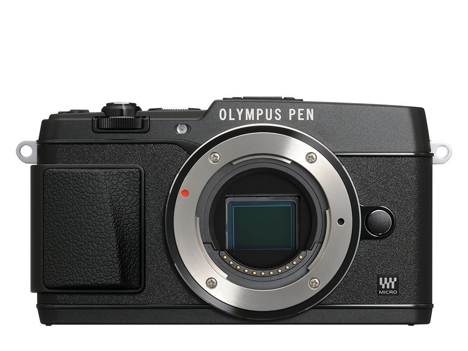 Olympus E-P5 Black + EZ-M1442 II R Kit, V204051BE000 - International Version (No Warranty) N3