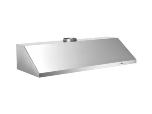 KU48 PRO 1 X Professional Series 48" Wide Wall-Mount Hood Electronic Control 600 CFM Halogen Lights Aluminum Mesh...