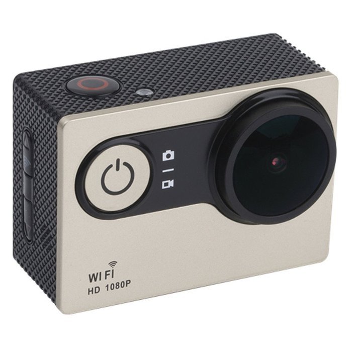 Choice Goods 2.0inch 12MP Wifi 170 Degree Wide Angle FULL HD 1080P Waterproof Sport Action Camera - Silver