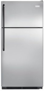 Refrigerator Cover: SATIN FINISH Stainless compliments current appliances. (Frigidaire Kenmore LG Whirlpool Kitchen...