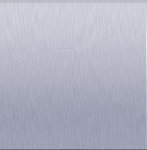 Refrigerator Cover: SATIN FINISH Stainless compliments current appliances. (Frigidaire Kenmore LG Whirlpool Kitchen... N2