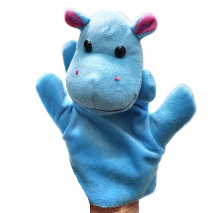 Plush Toy，BeautyVan 1pcs Animal Finger Puppet Plush Gift Toy (Beige)