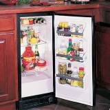15" All refrigerator Cabinet Finish: White, Hinge: Left, Door Finish: White Overlay Door N2