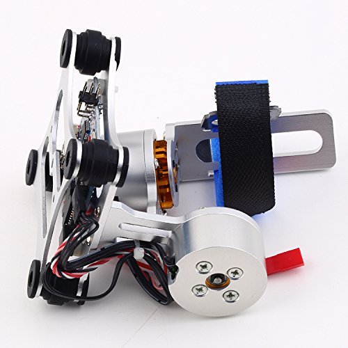 RioRand&reg; DJI Phantom Gopro 2 3 CNC Metal Brushless Camera Gimbal w/ V2.3B5 Controller RR-009901