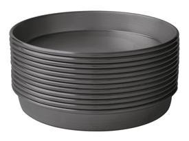 Lloyd Pans Deep Dish Pizza Pan, Pre-Seasoned PSTK, Anodized Aluminum, 10 inch by 1.5 inch Nesting Pan Case of 12