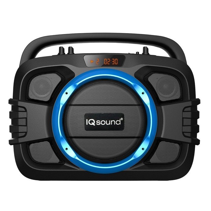 Supersonic Wireless Bluetooth Speaker- Blue
