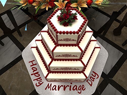 4 Tier Hexagon Multilayer Birthday Wedding Anniversary Cake Tins / Pans 6" 8" 10" 12" N3
