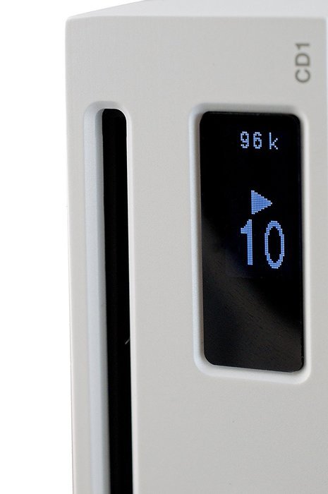 Olasonic nanocompo NANO-CD1 CD Transport, Platinum White N6