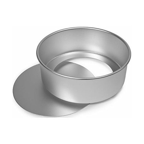 Alan Silverwood Delia Smith Silver Anodised Aluminium Cake Tin, loose base 7"/18cm 95074