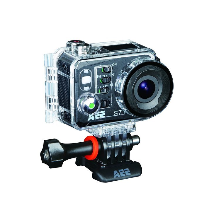 AEE Technology Action Cam S71 4K 1080P 16MP Slim Body Wi-Fi Waterproof Wireless Action Camera with 2.0-Inch LCD... N5