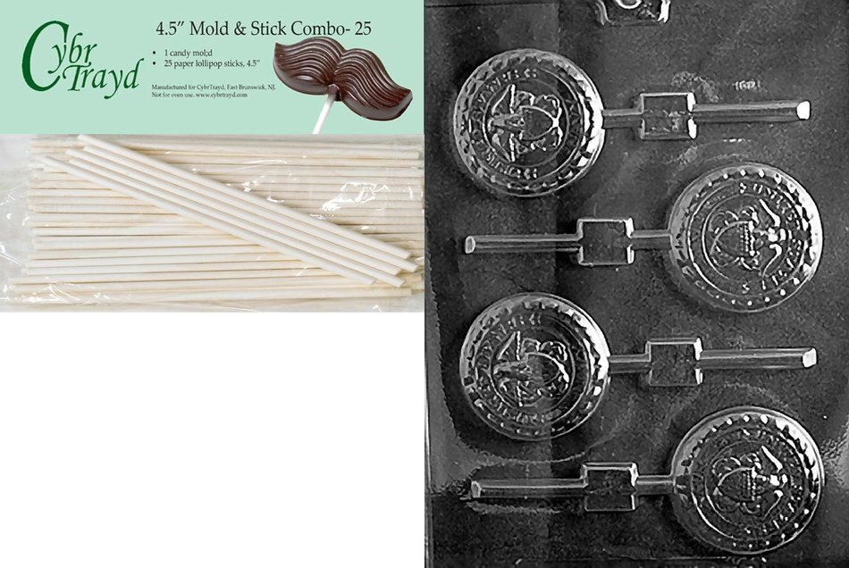 Cybrtrayd J099 Navy Pop Jobs Chocolate Candy Mold N5