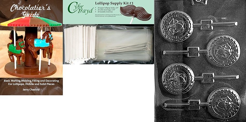 Cybrtrayd J099 Navy Pop Jobs Chocolate Candy Mold N6