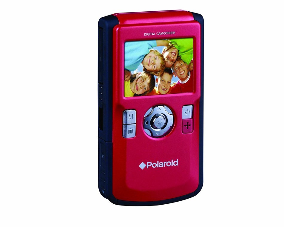 Polaroid DVF-130RC USB Digital Camcorder with 2.0-Inch LCD Display (Red) N7