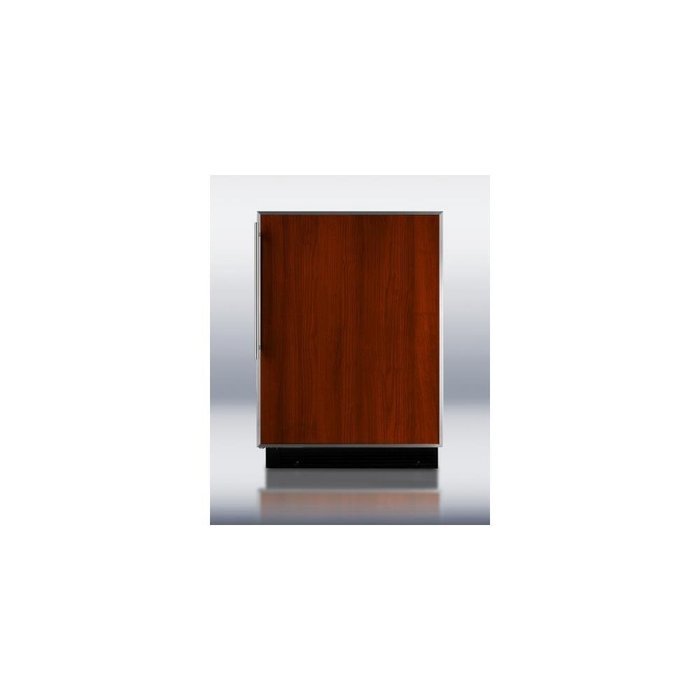 Summit BI605RFR 6.1 Cu. Ft. Custom Panel Undercounter Built-In Compact Refrigerator