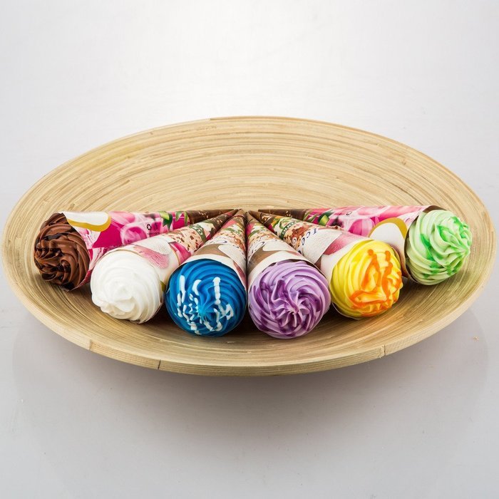 Fake Ice Cream Simulation Sprinkle Artificial Food Cake Kitchen Toy Decoration N2