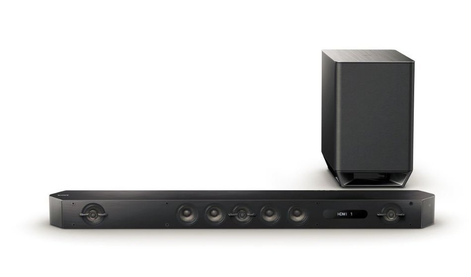 Sony HT-ST9 7.1CH 380W Premium Bluetooth Sound Bar with Wireless Subwoofer (Certified Refurbished)