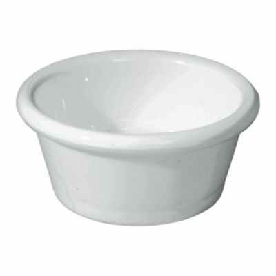 Gessner Products IW-0391-WH 1. 5 oz. Smooth-Sided Ramekin- Case of 12