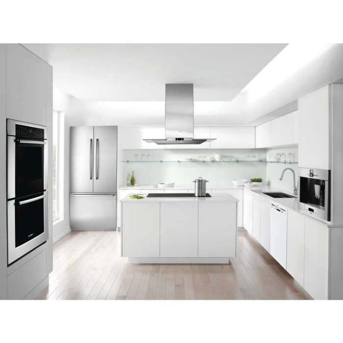 Bosch SHE53T52UC 300 24" White Semi-Integrated Dishwasher - Energy Star N3