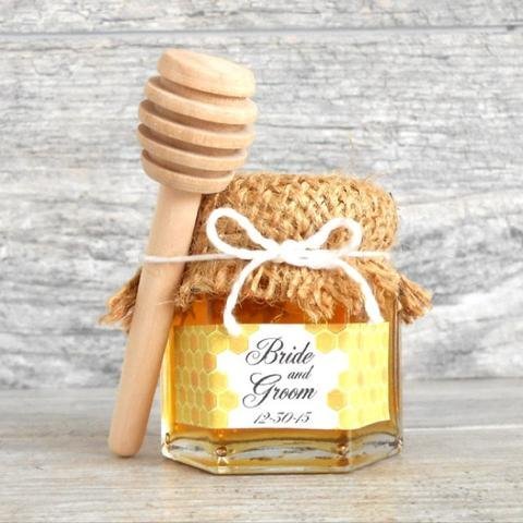 200 (3 1/4") Mini Honey Dippers - For 1oz-3oz Size Jars N3