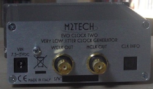 M2Tech Evo Clock Two Precision-Master-Clock/WORD Clock Generator Evo Clock-2