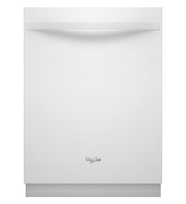 Whirlpool WDT790SAYW Gold 24" White Fully Integrated Dishwasher - Energy Star