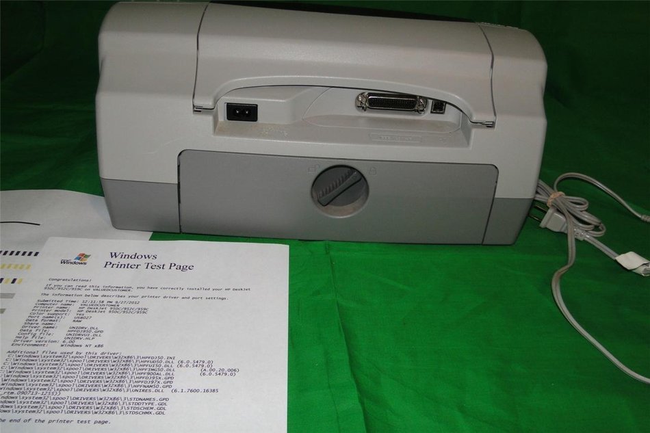 HP Deskjet 952C Standard Inkjet Printer N2