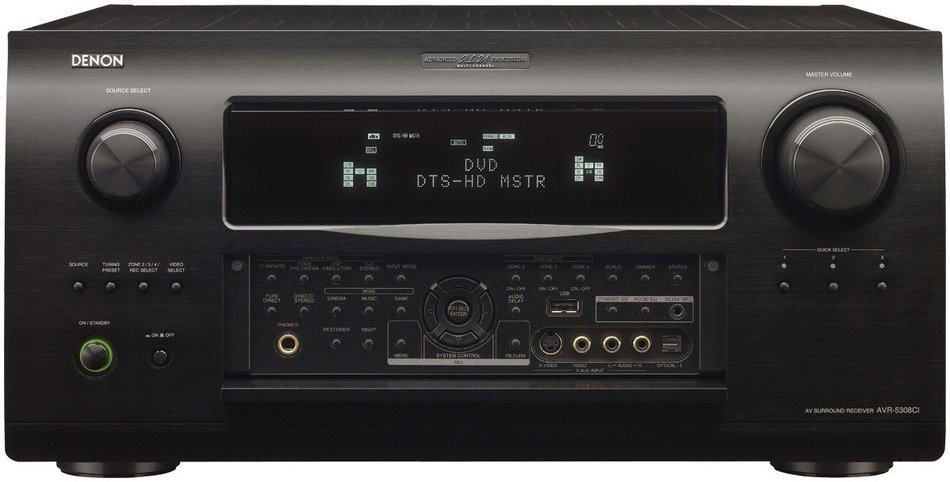 Denon AVR5308CI Reference-Level 7.1-Channel Multi-zone Network Streaming AV Receiver (Discontinued by Manufacturer) N2