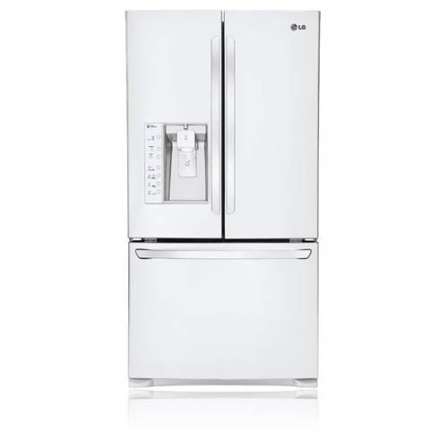 LG LFX31925SW30.7 Cu. Ft. Smooth White French Door Refrigerator - Energy Star