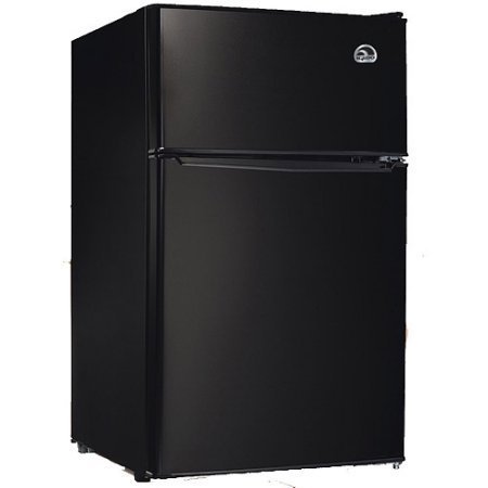 Igloo 3.2 cu. ft. 2-Door Refrigerator and Freezer /Model:FR832I Black-C N2