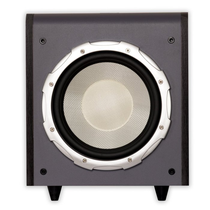 Acoustic Audio HDSUB10-Black Home Theater Powered 10" Subwoofer Black Front Firing Sub N3