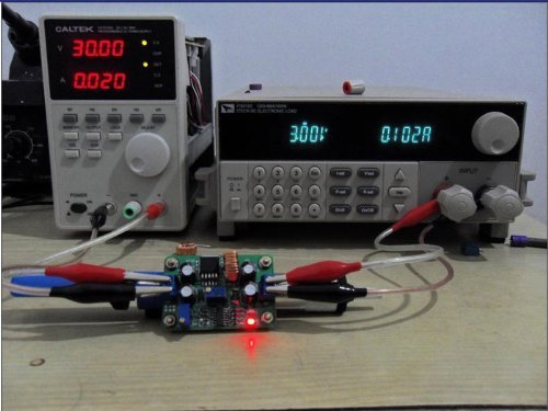 RioRand DC-DC Buck Converter 5-30V to1.3-26V LED Driver Constant Voltage/Current Indicator N7