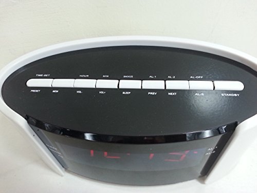 PSWholesale PLL FM Radio Digital Alarm Clock