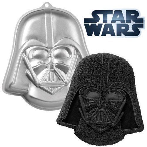 New Wilton Darth Vader Cake Pan Star Wars Birthday Party Sith Jedi Decorating!! Fast Shipping